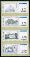 FAEROE ISLANDS 2014 ATM: 40 Years Of Faeroese Stamps MNH / **.  Michel 25-28 - Islas Faeroes