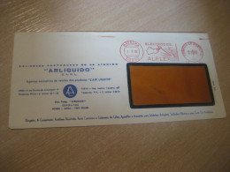 PORTO 1959 Electrodos ALFLEX Arliquido Chemical Physics Meter Mail Cancel Cover PORTUGAL - Brieven En Documenten