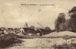 BRAY SUR SOMME - LE PORT - COTE VILLE - Bray Sur Somme