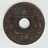 1 Mil 1863 - Hongkong