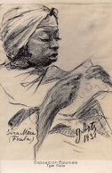 Guinée Conakry - Type De Femme Foula - Exposition Coloniale De 1931 - Guinee
