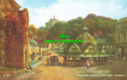 R578719 Dunster Castle And Yarn Market. Bamforth. Art Colour Series - Monde