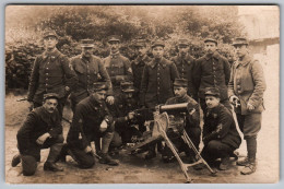 WW1 353, Carte Photo, Vincennes 1916, 26e BCP Bataillon De Chasseurs à Pied, Mitrailleuse - Guerre 1914-18