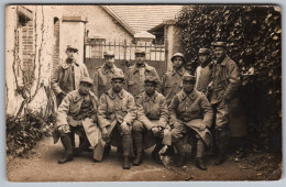 WW1 337, Carte Photo, 130e RI Régiment D'Infanterie De Mayenne, 4e Escouade, 1916, De Louis Petit - War 1914-18