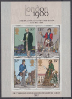Großbritannien - UK - London International Stamp Exhibition - Block 2 - Blocchi & Foglietti
