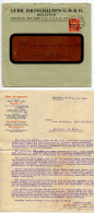 Germany 1924 Cover & Letter; Bielefeld - Gebr. Isringhausen G.M.B.H., Häute Felle. Leder; 10pf. German Eagle - Briefe U. Dokumente