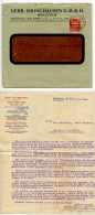 Germany 1924 Cover & Letter; Bielefeld - Gebr. Isringhausen G.M.B.H., Häute Felle. Leder; 10pf. German Eagle - Covers & Documents