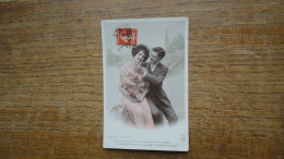 Ancienne Carte  , Un Couple - Paare