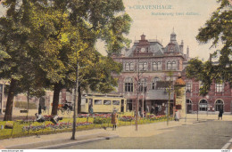 Netherlands Pays Bas Den Haag Stationsweg Tramway 1908 - Stations Without Trains