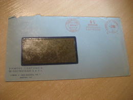 LISBOA 1959 SIEMENS Aparelhos Electricos Physics Meter Mail Cancel Slight Damaged Cover PORTUGAL - Briefe U. Dokumente