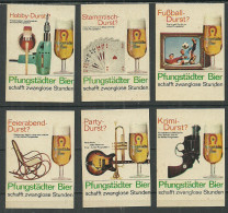 Germany 6 Old Matchbox Labels  - Scatole Di Fiammiferi - Etichette