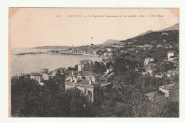 06 . Menton . La Baie De Garavan Et La Vieille Ville .  - Menton