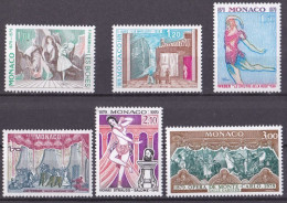 Monaco Satz Von 1979 */MH Falzspur (A5-1) - Unused Stamps