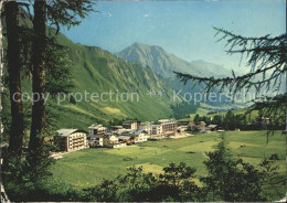 11888242 Samnaun Dorf Mit Piz Munschuns Samnaun Dorf - Autres & Non Classés