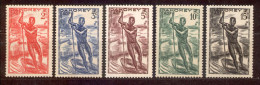 Dahomey 1941, Michel-Nr. 125 - 129 * - Altri & Non Classificati