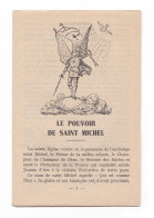 Le Pouvoir De Saint Michel Et Exorcismes Contre Satan Et Les Anges Révoltés - Devotieprenten