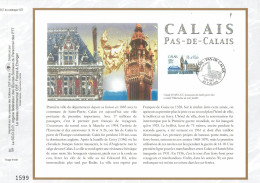 Feuillet Philatélique 1er Jour CEF N°1557 - Calais - Pas De Calais - 16 Juin 2001 - Géographie