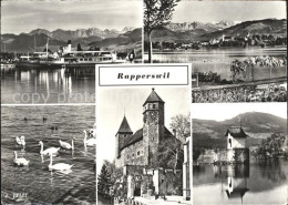 11887180 Rapperswil SG Dampfer Burg Schwaene Rapperswil SG - Sonstige & Ohne Zuordnung