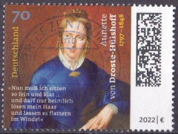 BRD 2022 Mi. Nr. 3658 O/used Vollstempel (BRD1-3) - Gebraucht