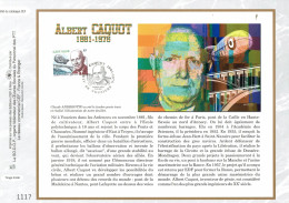 Feuillet Philatélique 1er Jour CEF N°1560 - Albert Caquot - Vouziers - 30 Juin 2001 - Altri & Non Classificati