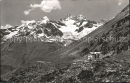 11886860 Zermatt VS Touristenhaus Fluhalp Dt Blanche Gabelhorn Wellenkuppe Stell - Otros & Sin Clasificación