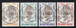 BELGIE: COB 1159/1162 GESTEMPELD. - Usados