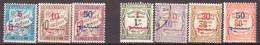 Marocco 1911 Segnatasse Y.T.10/16 */MH VF/F - Postage Due
