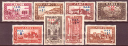 Marocco 1938 Y.T.153/60 */MH VF/F - Unused Stamps