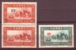 Marocco 1939 Y.T.161a,162 */MH VF/F - Nuevos