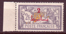 Marocco 1914 Y.T.52b **/MNH VF/F - Neufs