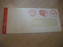 LISBOA 1959 Autosol Battery Car Meter Mail Cancel Cover PORTUGAL - Cartas & Documentos