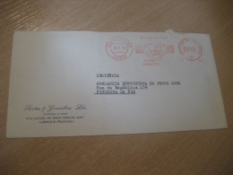 LISBOA 1959 To Figueira Da Foz Import Export Comissoes Consignaçoes Meter Mail Cancel Cover PORTUGAL - Covers & Documents