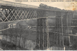 BUSSEAU-D'AHUN : Le Viaduc Du Chemin De Fer - Tres Bon Etat - Other & Unclassified