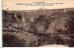 BUSSEAU-sur-CREUSE : Magnifique Viaduc Pour Chemin De Fer De Limoges à Montlucon - Tres Bon Etat - Sonstige & Ohne Zuordnung