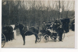 CARTE PHOTO A LOCALISER : Attelage - Tres Bon Etat - Foto's