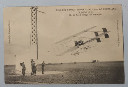 Deuxième Grande Semaine D'aviation De Champagne - Un Hardi Virage De Weymann - Non Classificati