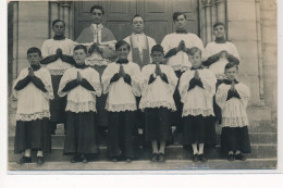 CARTE PHOTO A LOCALISER : Enfants De Coeur, Religion - Tres Bon Etat - Foto