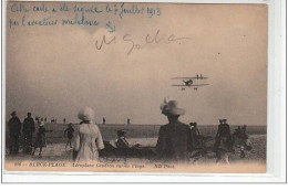 BERCK PLAGE : Aéroplane Caudron Sur La Plage En 1913 (autographe De L' Aviateur - Très Bon état - Berck