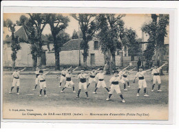 BAR-sur-SEINE : La Courageuse, Mouvement D'ensemble (petits Pupilles) - Très Bon état - Bar-sur-Seine