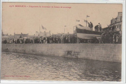 BARFLEUR : Préparatifs Du Lancement Du Bateau De Sauvetage - Très Bon état - Barfleur