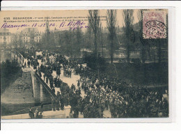 BESANçON : 1er Avril 1906, Cavalcade Au Profit Des Mineurs De Courrières - Très Bon état - Besancon