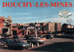 Douchy-les-Mines - Place Paul Eluard - Autres & Non Classés