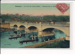 BESANçON : Le Pont De Canot, Manoeuvres - Très Bon état - Besancon