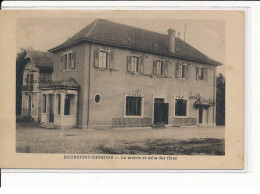 BOURDIGNY-DESSOUS : La Mairie Et Salle Des Fêtes - Très Bon état - Otros & Sin Clasificación