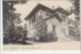 ARCACHON : Villa Alexandre Dumas - Très Bon état - Arcachon