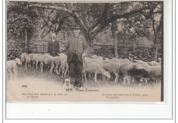 TYPES CREUSOIS - """"J'mène Mes Moutons à La Foire Pour Les Vendre"""" - Très Bon état - Autres & Non Classés