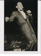 Autographe De Johnny Ray, Chanteur - Très Bon état - Andere & Zonder Classificatie