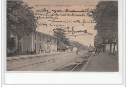 VALENCE D'AGEN - La Gare, Vue Intérieure - Très Bon état - Valence