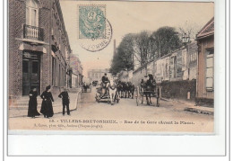 VILLERS-BRETONNEUX - Rue De La Gare (avant La Place) - état - Villers Bretonneux