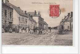 SISSONNE - Rue De L'Hôtel De Ville - Très Bon état - Sissonne